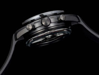 Montre mécanique automatique de luxe pour homme, de haute qualité, de marque supérieure, avec boîtier en céramique, bracelet en caoutchouc, verre saphir, style hip-hop