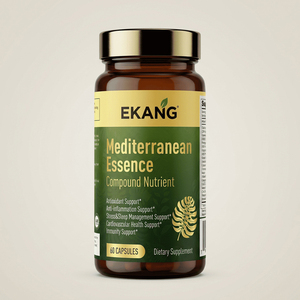 Cápsulas de Suplemento Antioxidante de Polifenoles OPC, GABA y Extracto de Semilla de Uva con Resveratrol OEM - Product Image 1