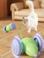 Mainan tikus kucing otomatis, mainan tikus Sensor cerdas bergerak untuk mobil dan kucing