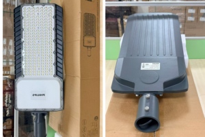 Lampadaire LED <span class=keywords><strong>Philips</strong></span> BRP26X 180lm/W à haute efficacité 30W-250W IP66 pour éclairage routier extérieur et luminaire routier municipal - Product Image 2