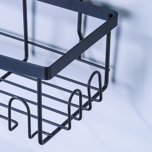 Dual-Tier Modern Stainless Steel <strong>Shower</strong> Caddy Shelf Wall-Mounted Soap Holder Storage for Bathroom and <strong>Kitchen</strong> - Product Image 5