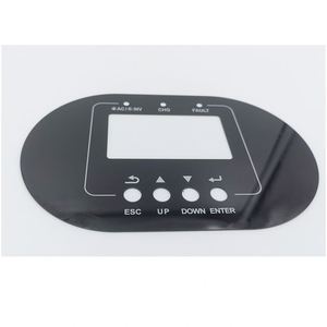 China Factory Made Machine Front Panel Membrane Keyboard <b>Cover</b> Adhesive Sticker <b>Window</b> Graphic Overlay Arylic Front Panel - Product Image 5