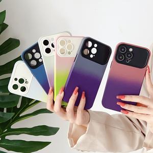 Étui pour iPhone 15 avec vue dégradée, étui pour iPhone 14 avec protection intégrale de l'objectif, étui protecteur effet peau pour iPhone 13 Pro Max - Product Image 4