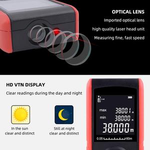 60m 디지털 레이저 거리 측정기 레이저 거리 측정기 자 거리 측정 장치 - Product Image 6