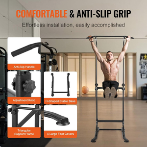 Équipement de Fitness à Domicile Multifonctionnel : Station de Traction et Dips, Barre de Tractions, Tour de Musculation - Product Image 5