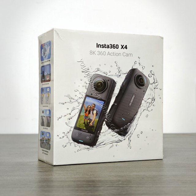 Insta360 X4 360 Action Camera 2024 New Launch 8K 72MP 2290mAh Battery Active HDR 2.5 TouchScreen Waterproof AI Powered Lens