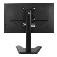Soporte Ergonómico de Escritorio para un Solo Monitor de 14-32 Pulgadas, Altura Ajustable, Acero Laminado en Frío, Blanco/Negro, Soporte VESA para TV de Escritorio