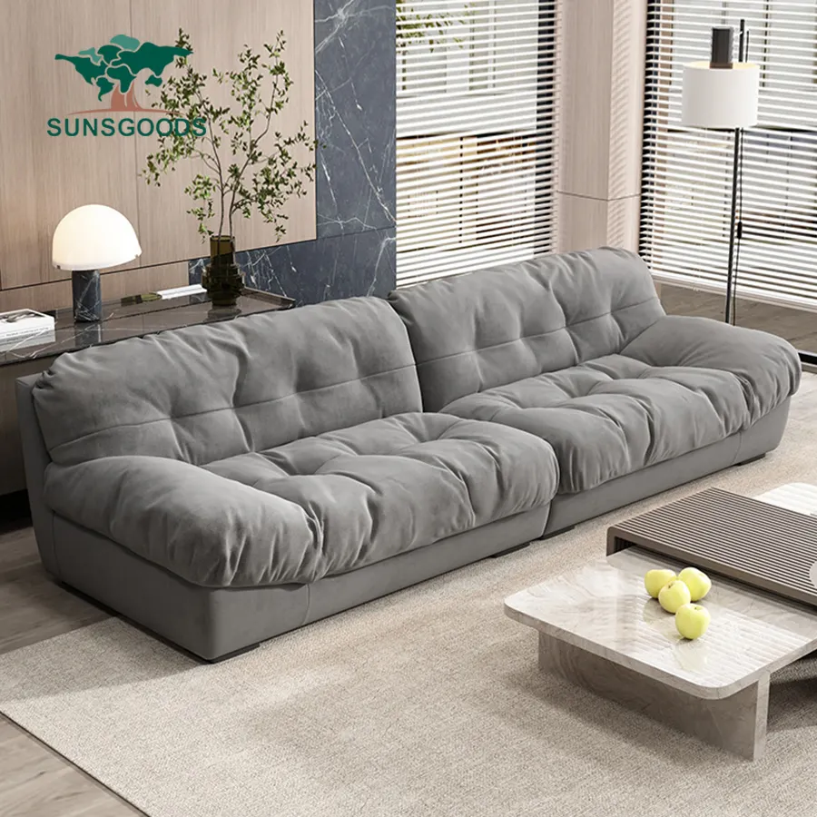 Set Sofa tiga tempat duduk lis Arab, gaya Eropa Modern kayu padat desain bagian 2024 furnitur ruang tamu