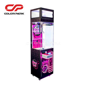 آلة ألعاب أركيد ملونة صغيرة بتصميم المخلب، آلة ألعاب كي ماستر، آلة ألعاب توزيع الجوائز للبيع الساخن - Product Image 3