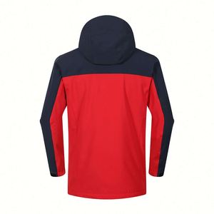 Veste coupe-vent légère pour homme, 3 couches, imperméable, avec logo personnalisé - Product Image 2