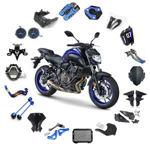 DANCARO Piezas de Motocicleta de Aluminio CNC Personalizadas para <span class=keywords><strong>Yamaha</strong></span> MT07 FZ07, Accesorios Completos de Competición, Fabricante OEM, Directo de Fábrica - Product Image 2