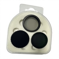 Accessoires pour caméra d'action Massa, cadre en alliage d'aluminium, filtres anti-buée CPL ND8 ND32, ensemble de 3 pièces pour DJI Osmo Action 5pro/4/3