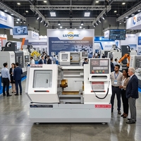 Torno CNC CK6150 de Alta Precisión, Centro de Torneado Horizontal de Bancada Plana para Mecanizado de Ejes de Acero, Automático