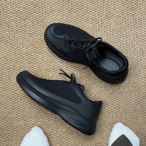 Zapatos de malla negros, nuevo modelo 2025, zapatos invisibles para aumentar la altura para hombre, adecuados para deportes, correr, actividades al aire libre, senderismo - Product Image 3