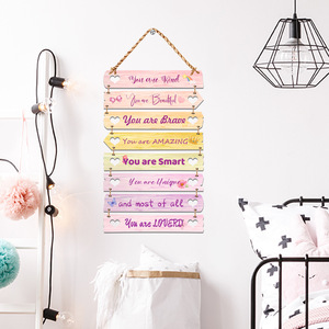 Affermazioni PVC vinile <span class=keywords><strong>adesivi</strong></span> murali positivi per regali promozionali per ragazze adolescenti camera <span class=keywords><strong>da</strong></span> letto ragazze arredamento - Product Image 2