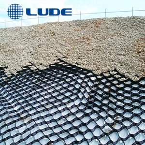 HDPE geocells dốc bảo vệ tổ ong sàn bê tông gạch công ty Geo di động nền tảng mềm điều trị cho đường sắt sân bay đường bộ - Product Image 5