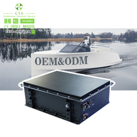 Baterai Kapal Listrik CTS 96V 300V Speedboat Baterai Laut Listrik 144V100Ah Paket Baterai Lifepo4