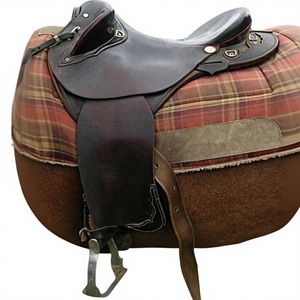 BS International NA80 Premium Quality English Race Saddle High Comfort Genuine Leather Sustainable Breathable Durable Wood - Product Image 5