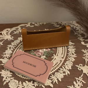 Porta tarjetas de visita de cuero PU al por mayor y personalizados, porta tarjetas de visita minimalistas de estilo nórdico, porta tarjetas de visita creativos para escritorio. - Product Image 4