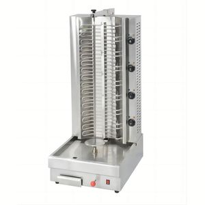 Macchina per Kebab Turco Usata, Supporto per Kobideh, 5 Bruciatori, per la Preparazione di Doner, con Pressa e Confezionatrice - Product Image 3