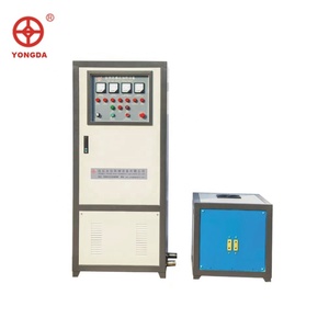 Induction de chaleur de tige ronde d'écrous de boulons de billette d'acier de ressort de feuille d'alimentation automatique pour la machine de forge chaude - Product Image 1