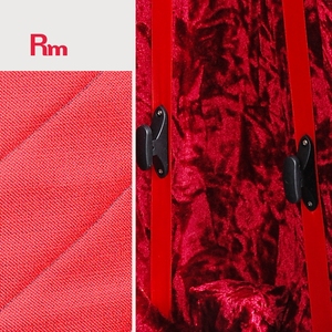 FC07-4/4V高品質4/4バイオリンフォームケース耐久性のある楽器ケースレッドカバーバイオリンハードケース - Product Image 6