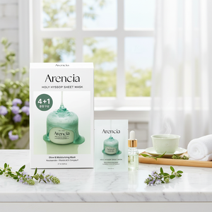 Arencia Holy Hyssop Facial Masks Good Quality 4ea Set (+1ea) - Product Image 3