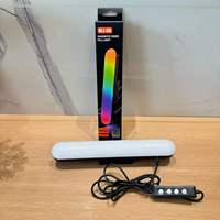 Luce LED Magnetica RGB per Video, Alimentata USB, con Telecomando, Dimmerabile, Portatile, per Fotografia e Video