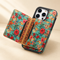 Étui en liège naturel écologique en gros pour iPhone 18 Pro Max 17 16 15 14, coque de chargement sans fil magnétique N52 avec portefeuille
