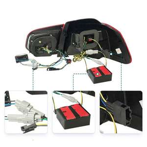 Feux arrière LED pour Volkswagen <span class=keywords><strong>Golf</strong></span> <span class=keywords><strong>6</strong></span> Mk6, nouveaux feux de signalisation dynamiques, feux d'arrêt et de marche arrière - Product Image 3