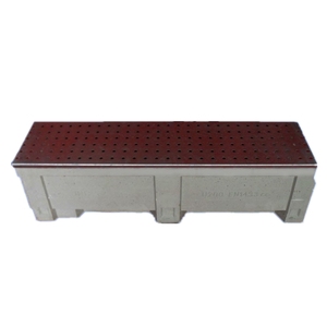 Système de drainage de caniveau haute résistance EN1433 en acier inoxydable avec <span class=keywords><strong>grille</strong></span> pour trottoir extérieur - Product Image 5