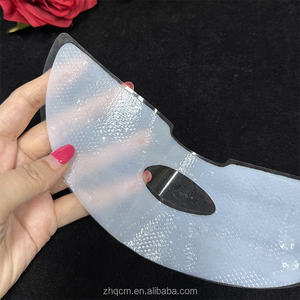 Masque facial blanc laiteux pour femme devient masque facial transparent cristal fendu blanc masque <span class=keywords><strong>de</strong></span> collagène transparent OEMODM - Product Image 4