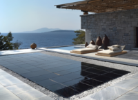 Tuiles solaires TOPCON en silicium monocristallin robustes et antidérapantes à haute efficacité pour parcs et cours