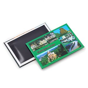 Imán de nevera de hojalata con paisaje urbano personalizado, regalo de recuerdo, superventas - Product Image 4