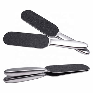 Chất Lượng Cao Chuyên Nghiệp Hai Mặt Callus Remover Foot File Rasp Tùy Chỉnh Kim Loại Xử Lý Thép Không Gỉ Pedicure Foot Tập Tin - Product Image 3