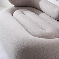 Fabricant chinois en gros de meubles pour la maison, fauteuil en tissu moderne de style nordique, canapé deux places pour salon