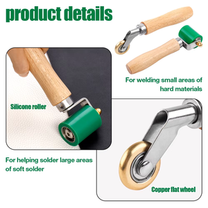 Outil de roulement industriel VEROGO pour l'installation de revêtements de sol, de toitures <span class=keywords><strong>et</strong></span> de papiers peints, pour matériaux PVC/TPO/EPDM, scellement à air chaud - Product Image 3