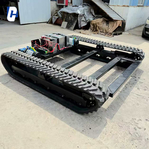 Tất cả các địa hình sử dụng robot cao su theo dõi <span class=keywords><strong>chassis</strong></span> máy xúc loader Crawler <span class=keywords><strong>Chassis</strong></span> để bán ở mức giá thấp - Product Image 3