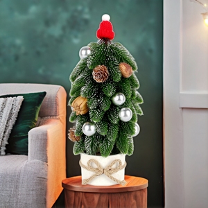 ของตกแต่งคริสต์มาสปี 2025 ต้นคริสต์มาสขนาดเล็ก 31 ซม. สำหรับตกแต่งโต๊ะทำงาน ผู้ผลิตขายส่งของตกแต่งงานปาร์ตี้คริสต์มาส - Product Image 3
