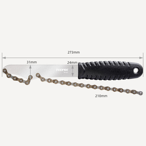 TOOPRE पहाड़ साइकिल Freewheel रिंच चेन/कैसेट/Sprocket पदच्युत बाइक Disassembly मरम्मत उपकरण - Product Image 5