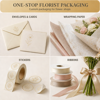 Boîtes à fleurs en papier d'art de luxe de haute qualité avec des matériaux recyclés pour l'arrangement de bouquets et l'emballage de cadeaux Impression offset