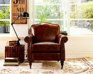 HJ HOME Aviator Retro Assis Mobilier Hôtel Canapé Bar Industriel Classique Chaise Longue Chesterfield Canapé Accent Chaise Longue - Product Image 2