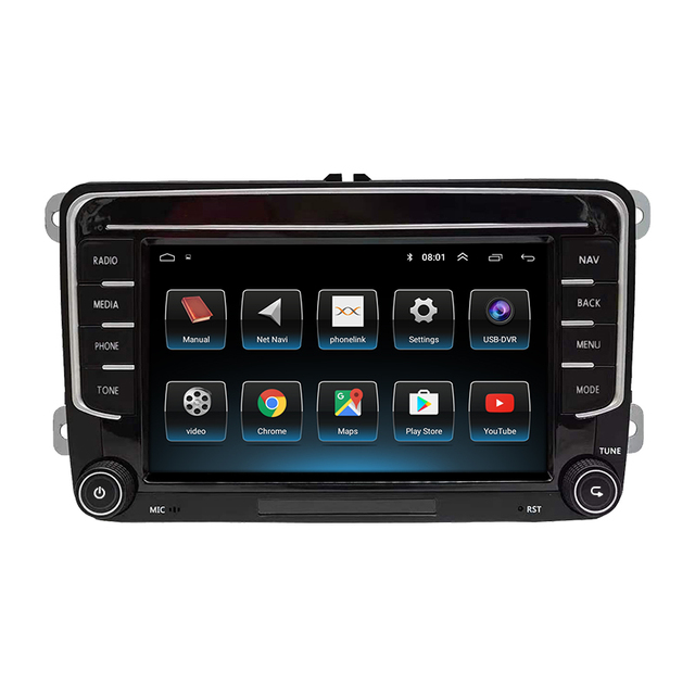 Double Din Car Dvd Player 2 Din 7 Inch Gps Navigation Android Car Radio for Vw/Caddy/Passat/Golf 5 6/Jetta/Polo/Touran/Seat