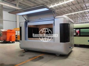 Stainless Steel <b>Mobile</b> Bar Food Truck Trailer Inspected Beer & Ice Cream Pass Features Hot Dog Pizza Fast Food & Chips <b>Sale</b> - Product Image 4