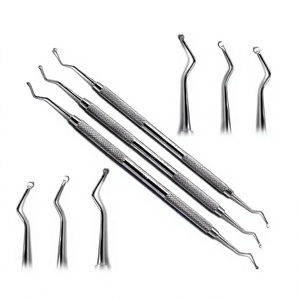 Cuchara Excavadora Dental Manual de Acero Inoxidable de Alta Calidad, Instrumentos Dentales con Certificación CE para Preparación de Cavidades y Caries - Product Image 1
