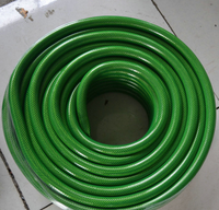 Tuyau d'Arrosage en PVC Plastique de Haute Qualité, Coloré, 3/4 et 1 Pouce, 100 Mètres, Prix Abordable, Vente en Gros