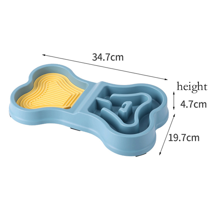 Bone shape Blue