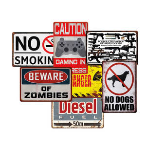 Letrero Metálico Personalizado, Letrero Metálico Vintage Personalizado, Póster Metálico Retro - Product Image 1