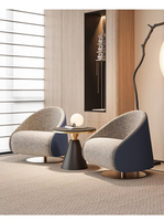 Ensemble table et chaises de négociation nordique pour bureau, hall d'hôtel, réception, canapé de salon, fauteuil de loisirs pour usage domestique