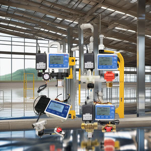 Controlador de Fluxo Quantitativo Personalizável de 1'' LCD-M com <span class=keywords><strong>Sensor</strong></span> de Fluxo e Válvula Solenoide para Sistemas de Irrigação e Preenchimento de Água e Óleo - Product Image 3